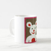 良い一日を過ごし、感謝の気持ちで良い夜を過ごす コーヒーマグカップ (正面左)