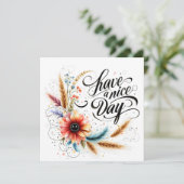 良い一日を過ごすフローラ (スタンド正面)