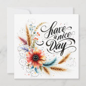 良い一日を過ごすフローラ (正面)