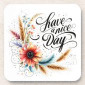 良い一日を過ごすフローラ コースター (正面)