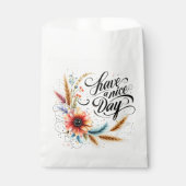 良い一日を過ごすフローラ フェイバーバッグ (正面)