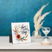 良い一日を過ごすフローラ フォトプラーク (インサイチュ)