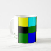 良い一日を過ごす コーヒーマグカップ (正面左)