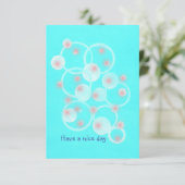 良い一日を過ごす サンキューカード (スタンド正面)