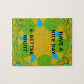 良い一日を過ごす ジグソーパズル (横)