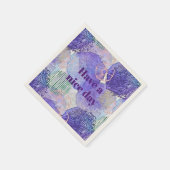 良い一日を過ごす スタンダードカクテルナプキン (角)