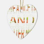 良い一日を過ごす セラミックオーナメント (左)