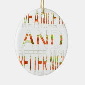 良い一日を過ごす セラミックオーナメント (右)