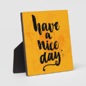 良い一日を過ごす フォトプラーク (正面)