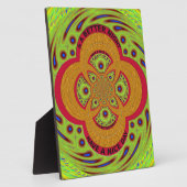 良い一日を過ごす フォトプラーク (側面)