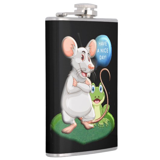 良い一日を過ごす フラスク (右)