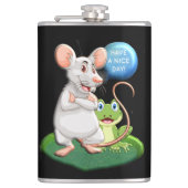 良い一日を過ごす フラスク (正面)