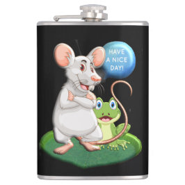 良い一日を過ごす フラスク