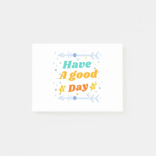 良い一日を過ごす ポストイット (正面)