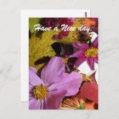 良い一日を過ごす。 ポストカード (正面/裏面)