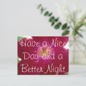 良い一日を過ごす ポストカード (スタンド正面)