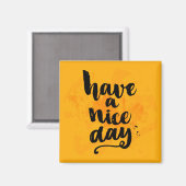 良い一日を過ごす マグネット (正面/裏面)