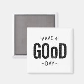 良い一日を過ごす マグネット (正面/裏面)