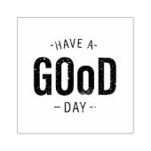 良い一日を過ごす ラバースタンプ (インプリント)