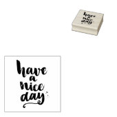 良い一日を過ごす ラバースタンプ (押印)