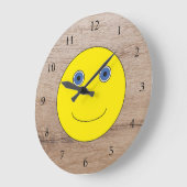 良い一日を過ごす ラージ壁時計 (傾斜)