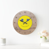 良い一日を過ごす ラージ壁時計 (ホーム)