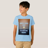 良い一日を過ごす Tシャツ (正面フル)