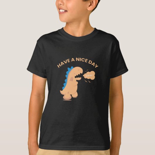良い一日を過ごす Tシャツ (正面)