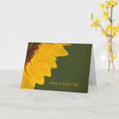 良い一日を! カード (黄色い花)