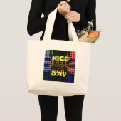 良い一日を ラージトートバッグ (正面(商品))