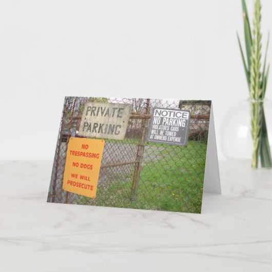 良い一日を！ロー！ロー！ カード (正面)