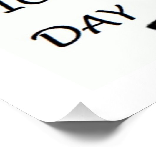 「良い一日を」子犬 ポスター (コーナー)