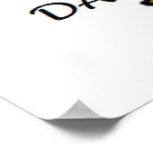 「良い一日を」子犬 ポスター (角)