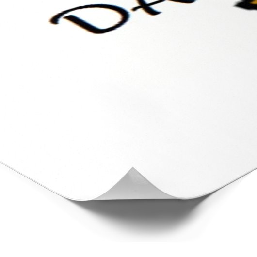 「良い一日を」子犬 ポスター (角)