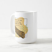 良い丸太 コーヒーマグカップ (正面左)