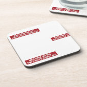 良い事は時間がかかる私はいつも遅れている理由 コースター (左側)