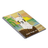 良い事は来ママのラマ ノートブック (右側)