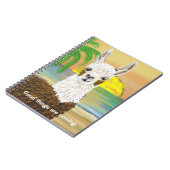 良い事は来ママのラマ ノートブック (左側)