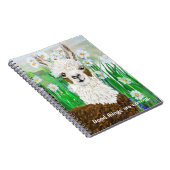 良い事は来ママのラマ ノートブック (右側)