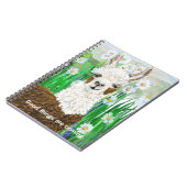 良い事は来ママのラマ ノートブック (左側)