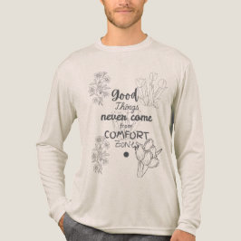 良い事は決して来心地よいゾーンTからT トライブレンドTシャツ