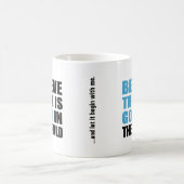 良い事感動的だ | やる気を起こさせる コーヒーマグカップ (中央)