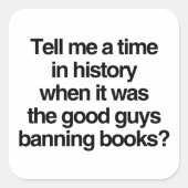 良い人が本を禁止していた時期を教えて スクエアシール (正面)