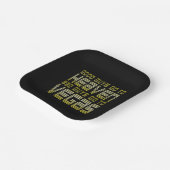 良い人は天国に行く悪い人はラスベガスに行く ペーパープレート (傾斜あり)