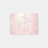 『良い人生』 ポストイット (正面)