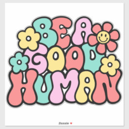 良い人間のレトロ親切ステッカーの贈り物 シール