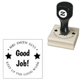 良い仕事の先生よく宿題スタンプを行った ラバースタンプ (押印)