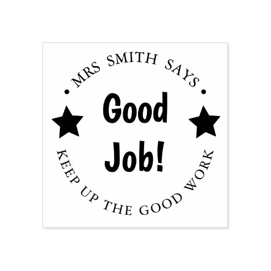 良い仕事の先生よく宿題スタンプを行った ラバースタンプ (インプリント)