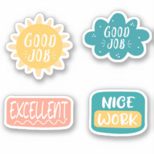 良い仕事 シール