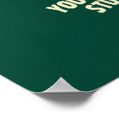 良い仕事：何でも愚かな5分を行う。 ポスター (角)